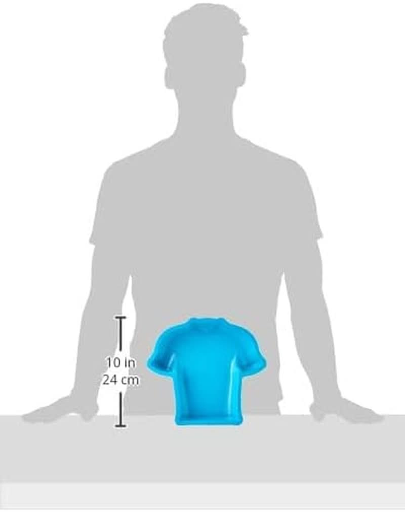 Silikomart 195233 20.339.40.0065 Mulaj Silicon Tricou Fotbalist, 24 X 23 X 4 cm Bucatarie Naty Shop