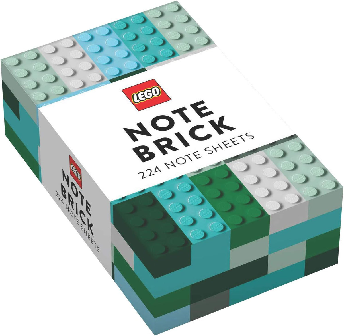 Ladrillo de notas LEGO® (azul-verde): 224 hojas de notas (LEGO x Chronicle Books)