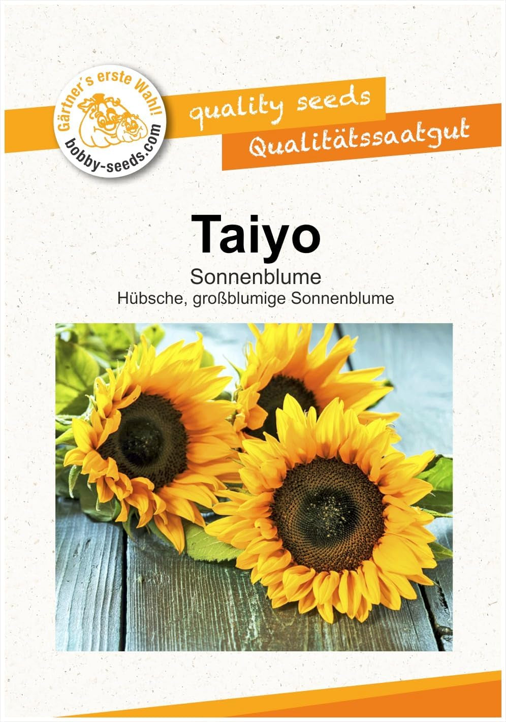 Blumensamen Taiyo Sonnenblume Portion
