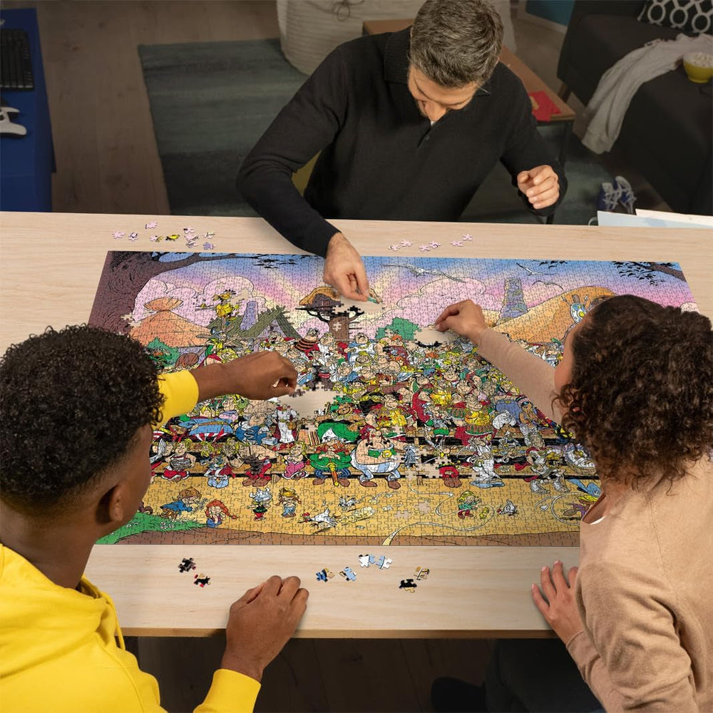 Ravensburger - Puzzle para adultos - Puzzle de 3000 piezas - Universo de Astérix - Adultos y niños a partir de 14 años - Puzzle de alta calidad fabricado en Europa - Personajes de cómic - 14981 Puzzle Naty Shop