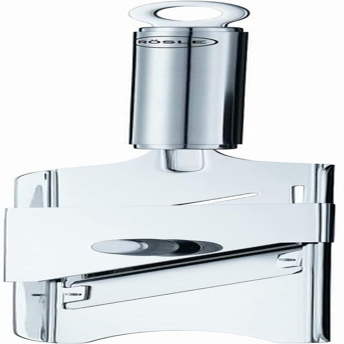 Cortadora gourmet RÖSLE Cortadora de alta calidad para trufas, champiñones finos, parmesano, rábanos, rodajas finas, acero inoxidable 18/10 Pelador Cortadora gourmet RÖSLE