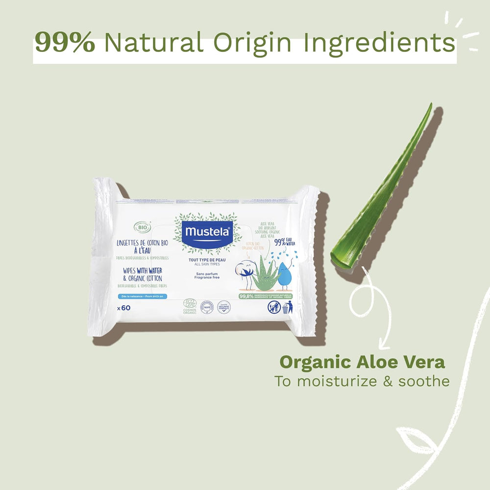 Lingette Coton À L'Eau 60uds