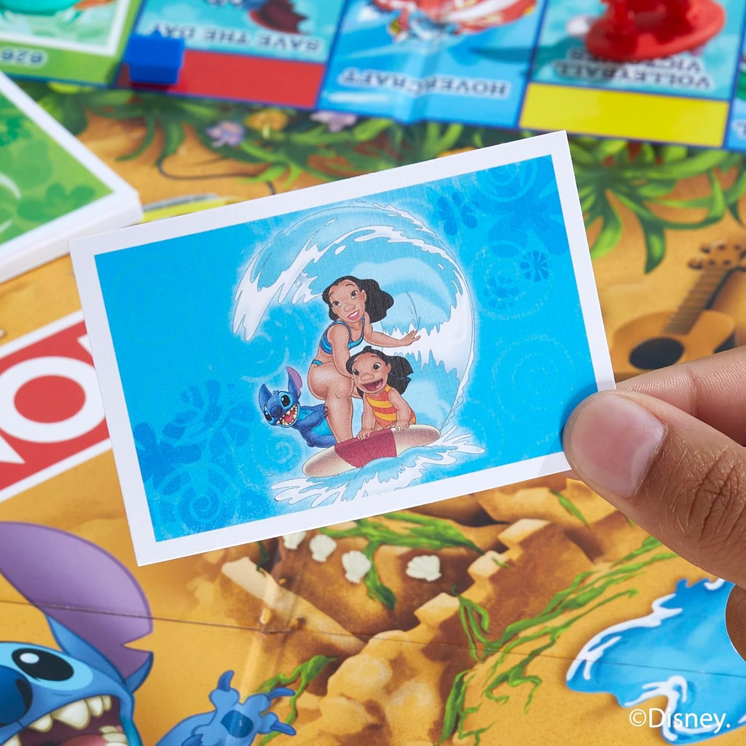 Juego de mesa Monopoly Disney Stitch Edition - versión alemana