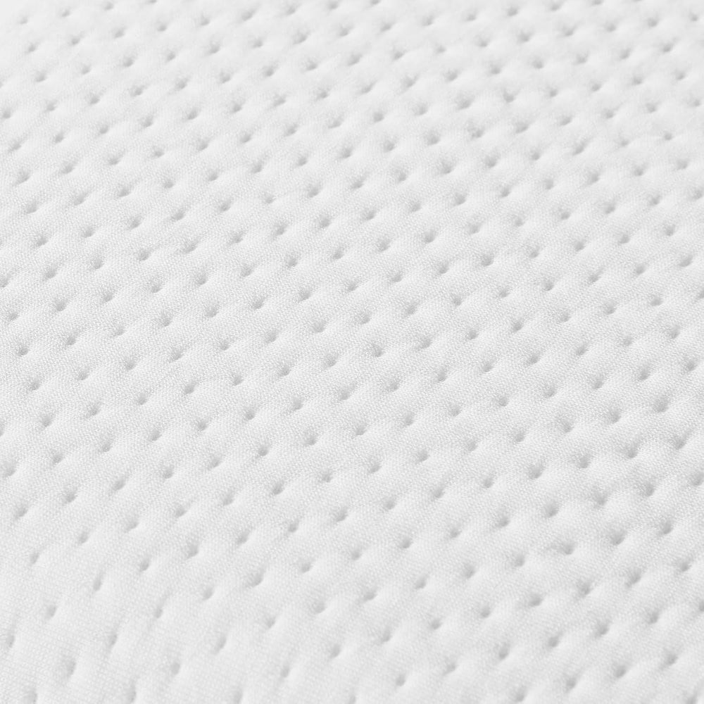 Pernă Sonive din spumă cu memorie 70x36x8cm, pernă cu fibre de bambus + față de pernă din poliester, pernă de gât pentru dureri de gât, pernă de dormit lavabilă și detașabilă, albă