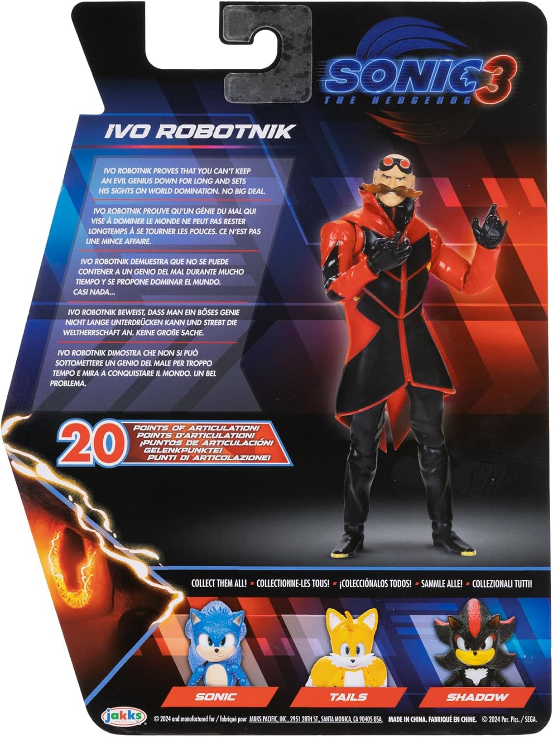 Sonic 3 Movie 12.7 Cm Figuras De Acción Nuevos Personajes Figuras De Acción Naty Shop