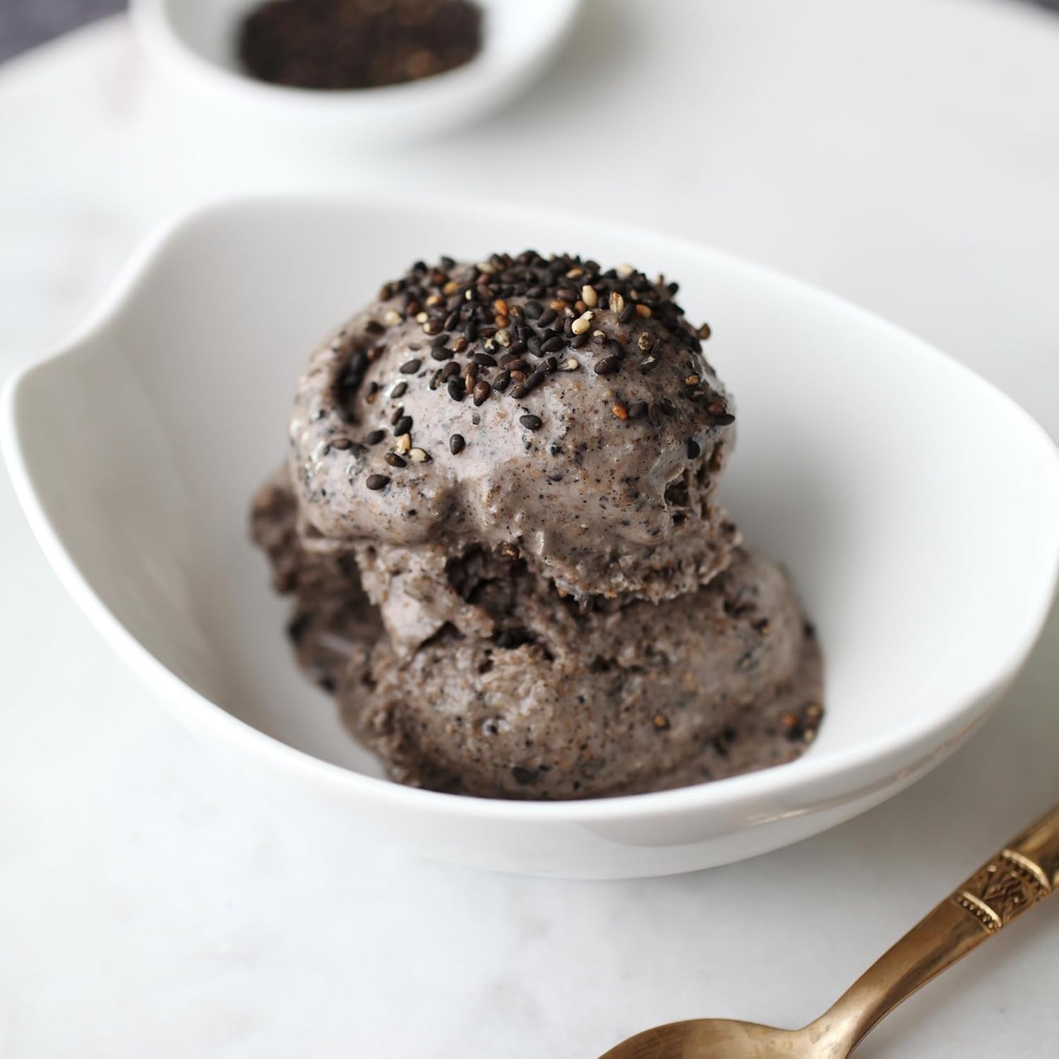 - Gerösteter negro Sésamo 150g | Ballaststoffreich | Fuentes de proteínas veganas | Aroma del Reich | Antioxidante | Einfach streuen