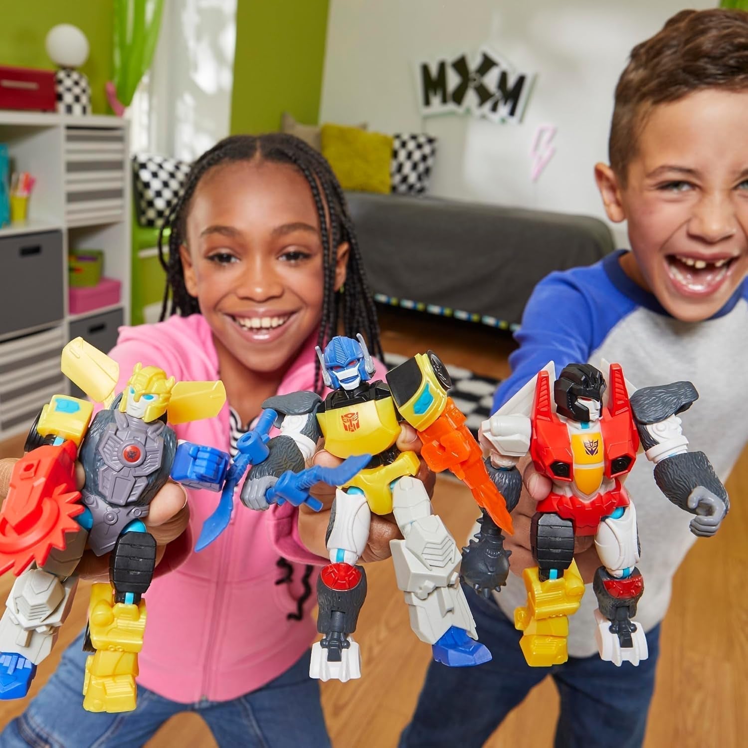 Transformers Mixmashers Starscream figurină de acțiune personalizabilă și accesorii Action figures Naty Shop