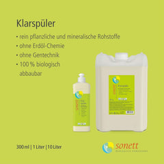 Solución de aclarado Sonett, 500 ml Naty Shop Detergentes de Cocina