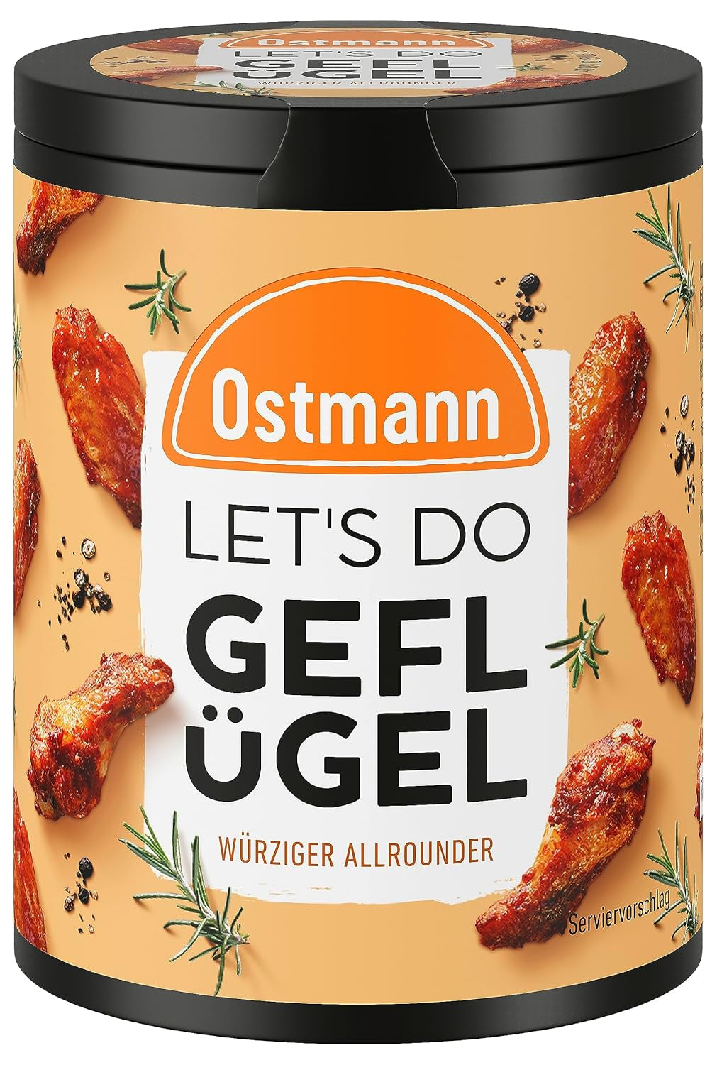 Ostmann Gewürze - Let's Do Fisch Allrounder | Gewürzsalz für Bratfisch, Flammlachs und Meeresfrüchte | Würziger Allrounder con Mostaza, Limón y Eneldo | 85 g en barra de reciclaje Metalldose