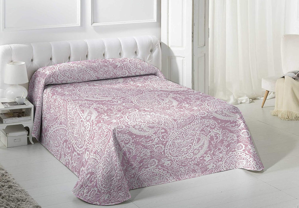VIALMAN Manta ligera Sofia 29, Algodón Poliéster, Marrón, Cama 135: 230 X 270 Cm Camas y Mantas Besuche den VIALMAN-Store Rosa 180 X 190 Cm