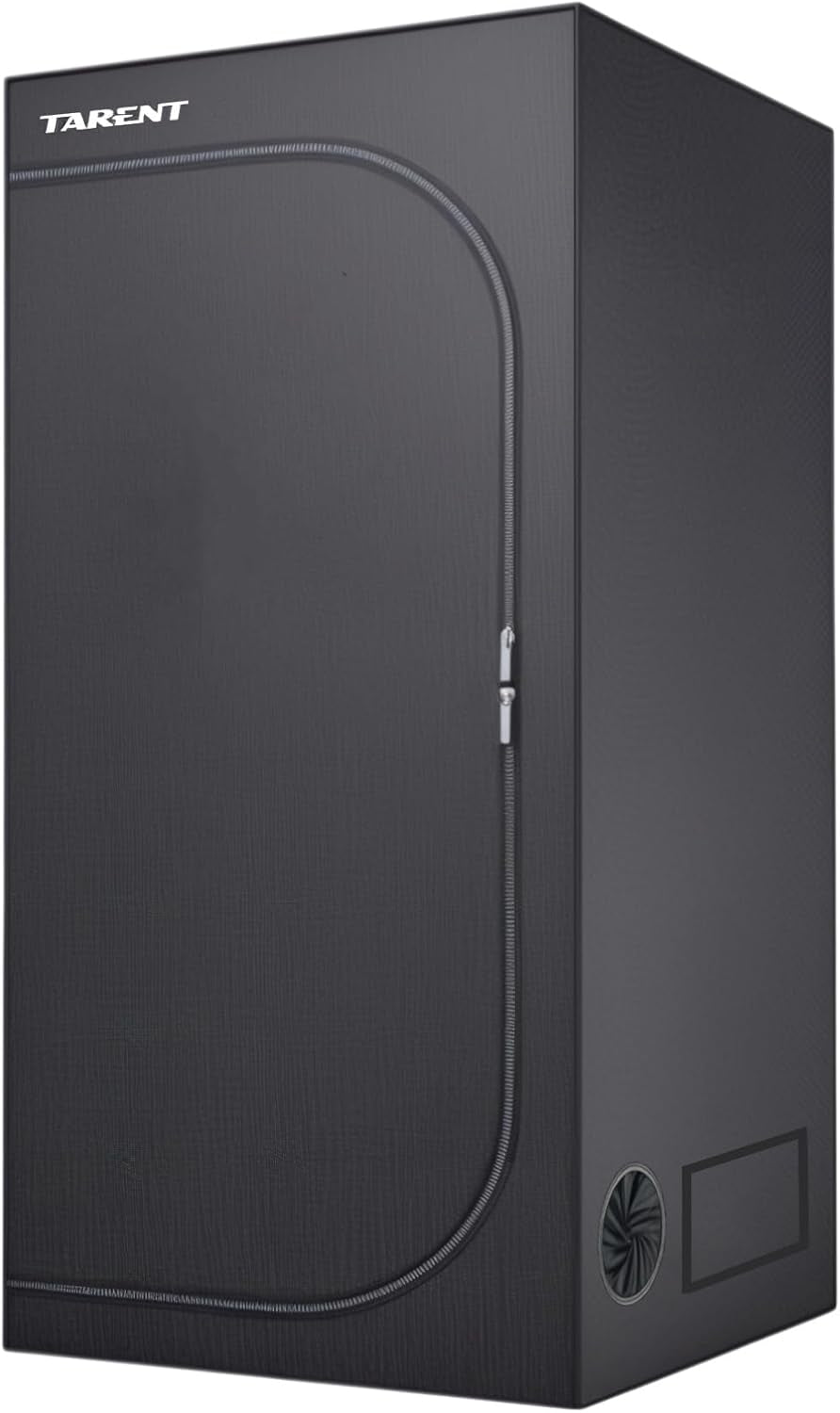 Tienda de Cultivo Tienda de Cultivo de 80x80x180cm con Bandeja Base Impermeable Extraíble Tamaño Ideal para Hidroponía