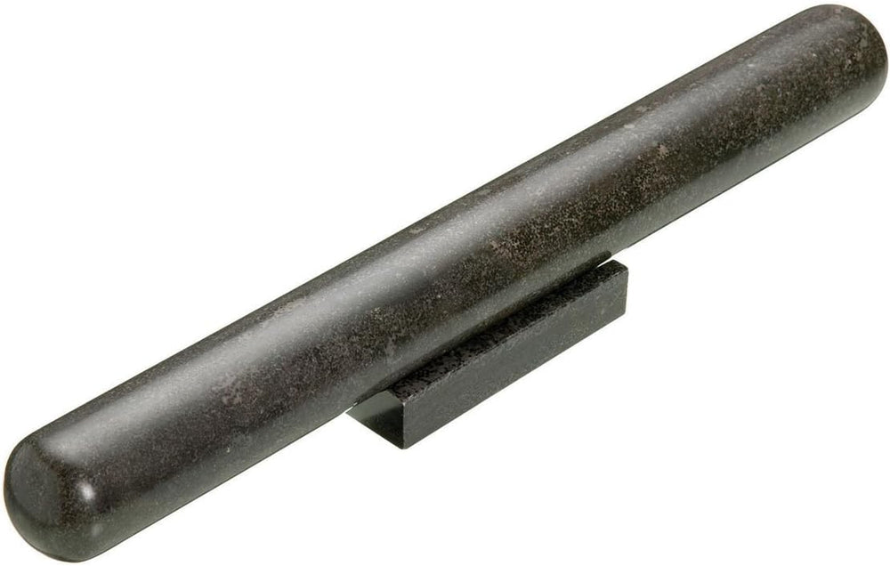 MasterClass Nudelholz und Ständer aus schwarzem Marmor, 1 paquete, Negro