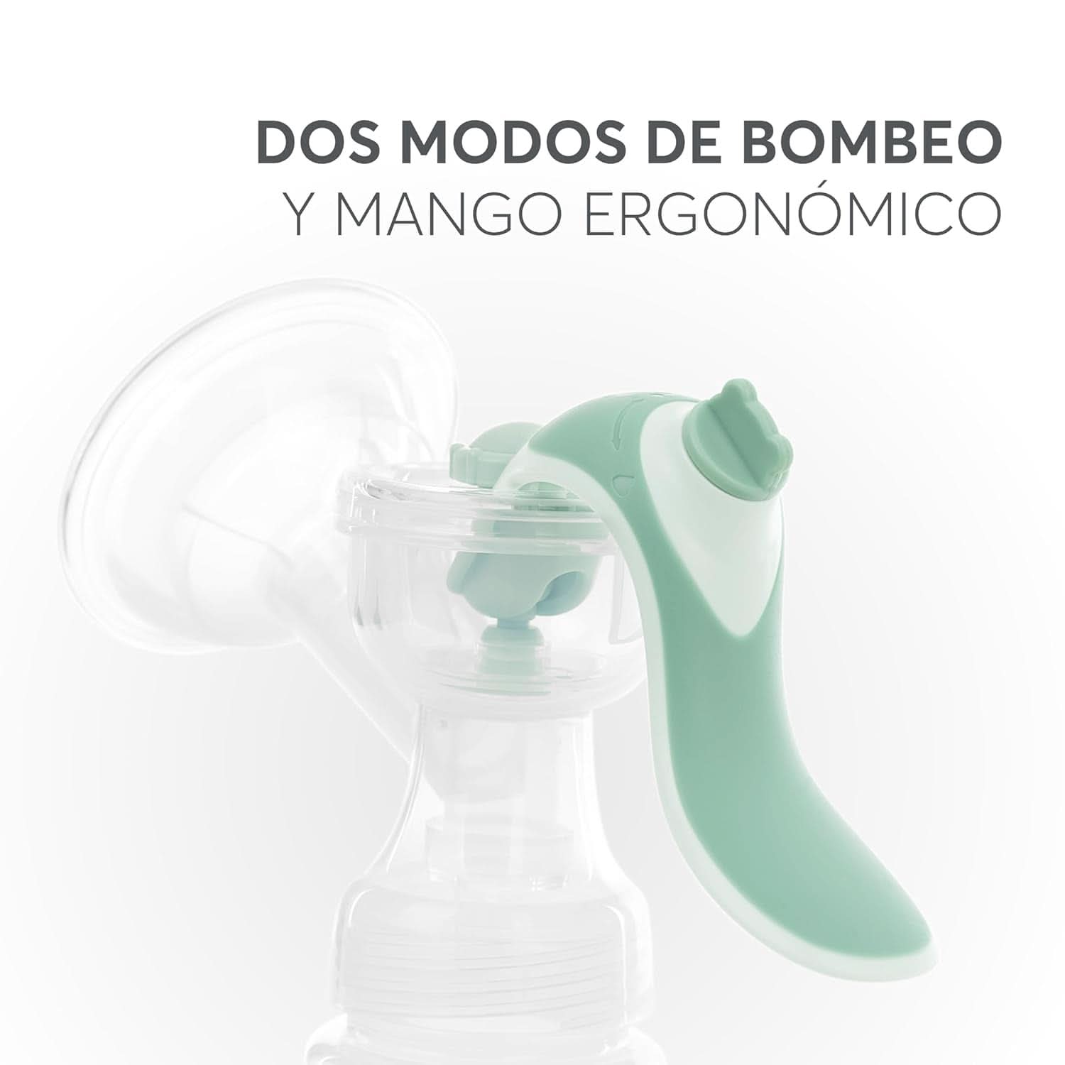 Kikkaboo Sacaleches ELSIE, manual con 2 modos, potencia de succión regulable, vaso de silicona suave Accesorios Alimentación y Lactancia Bebe Naty Shop