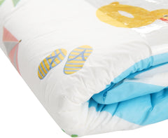 CutiePlusU Pañales para adultos, paquete de 10, pañales desechables para mujeres y hombres, máxima absorbencia durante la noche - I Love Summer (tamaño mediano 71-96 cm)