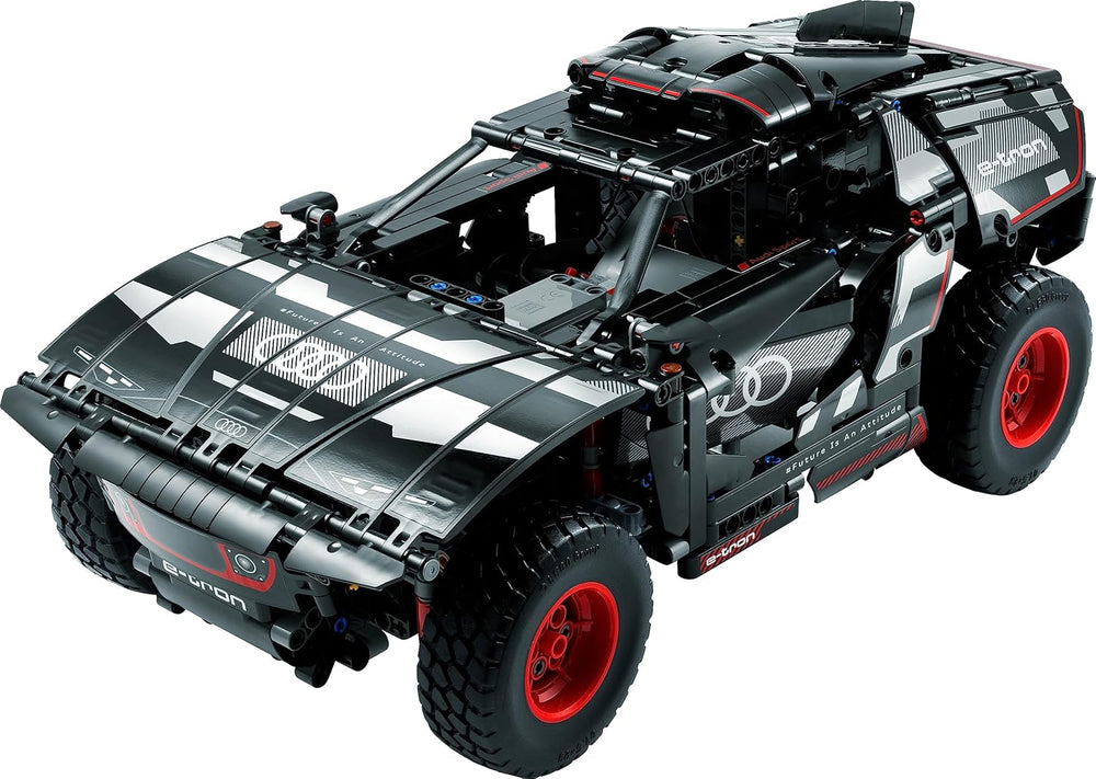 LEGO 42160 Technic Audi RS Q e-tron, Rallye-Auto-Spielzeug, Dakar-Rallye-Geländewagen, App-steuerter RC mit Control+, Geschenk für Jungen, Mädchen y Fans ab 10 Jahren zum Bauen