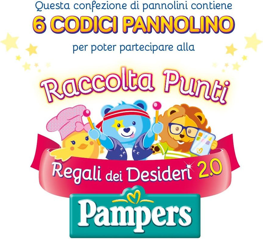 Pañales Pampers Sun and Moon Midi, talla 3 (4-9 kg), 120 pañales