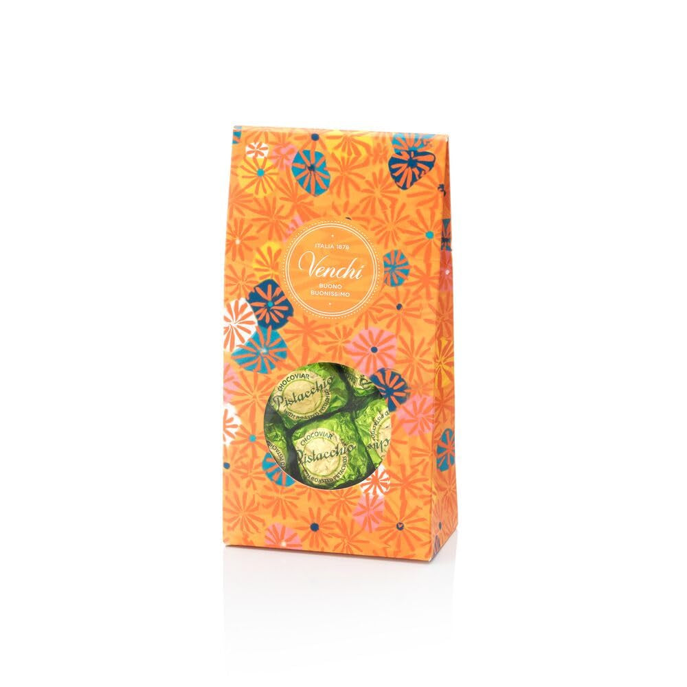 Venchi – Colección Murrine – bombones surtidos con pistacho y chocolate, 310 gramos Naty Shop