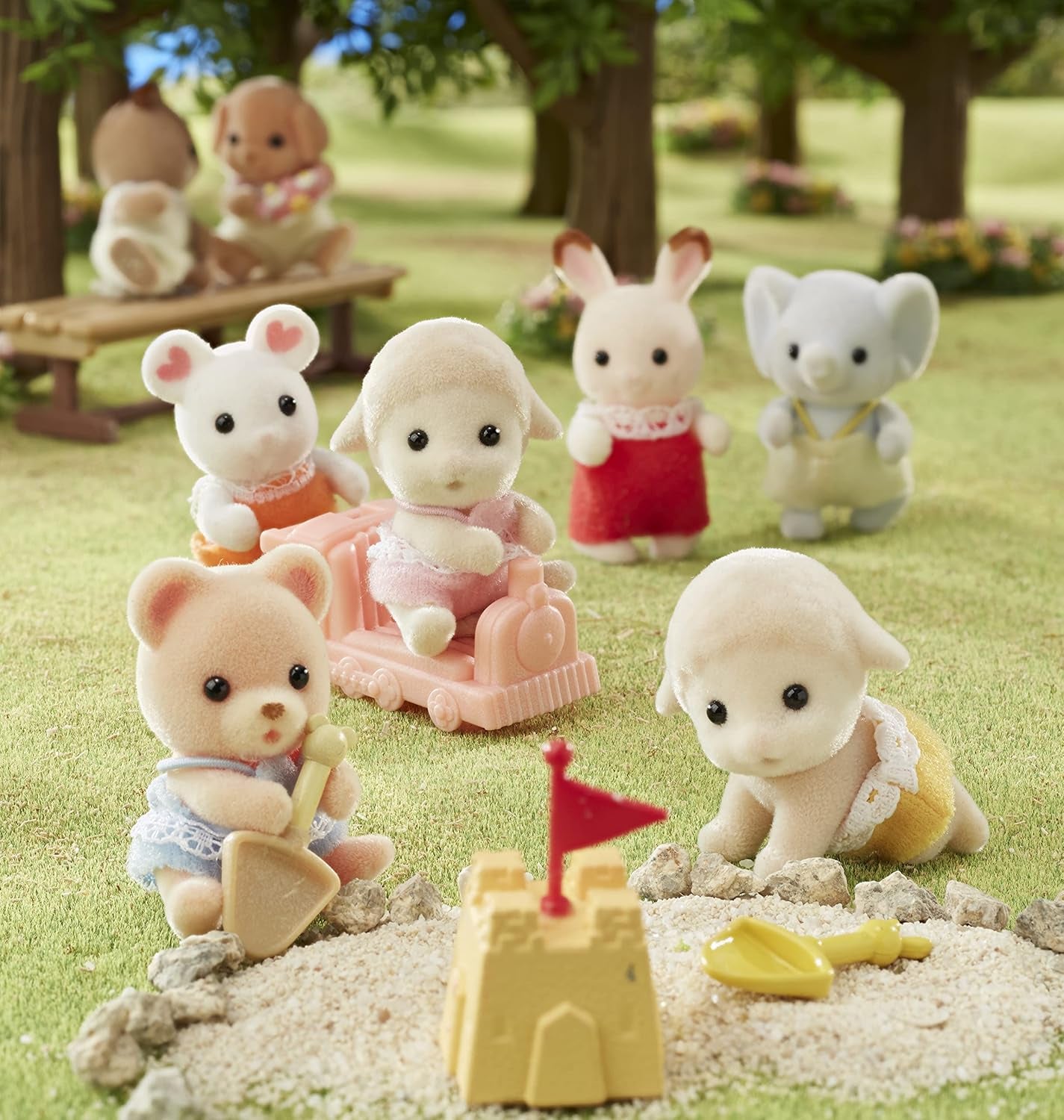Sylvanian Families 5621 Schaf Zwillinge - Figuras para casa de muñecas