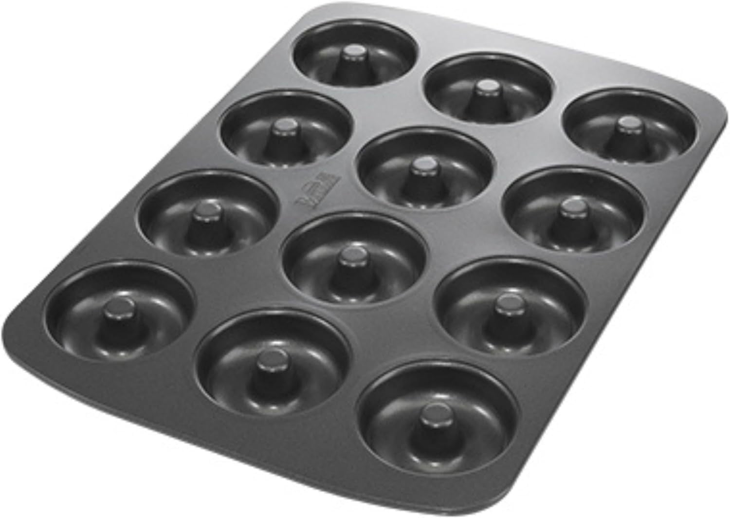 Birkmann, Easy Baking, Donutblech, Backform Für 6 Donuts, Mit Hochwertiger Antihaftbeschichtung, Ø 9 cm, Mit Rezept, 881631 Moldes y bandejas para hornear Naty Shop 12Er Donut-Blech