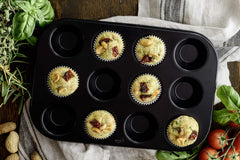 Dr. Oetker - Molde para hornear Tradition de aluminio con revestimiento antiadherente (color: negro), 1 pieza. Moldes y bandejas para horno Naty Shop