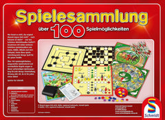 Schmidt Spiele 49147 - Colecție de jocuri, cu 100 de opțiuni de joc
