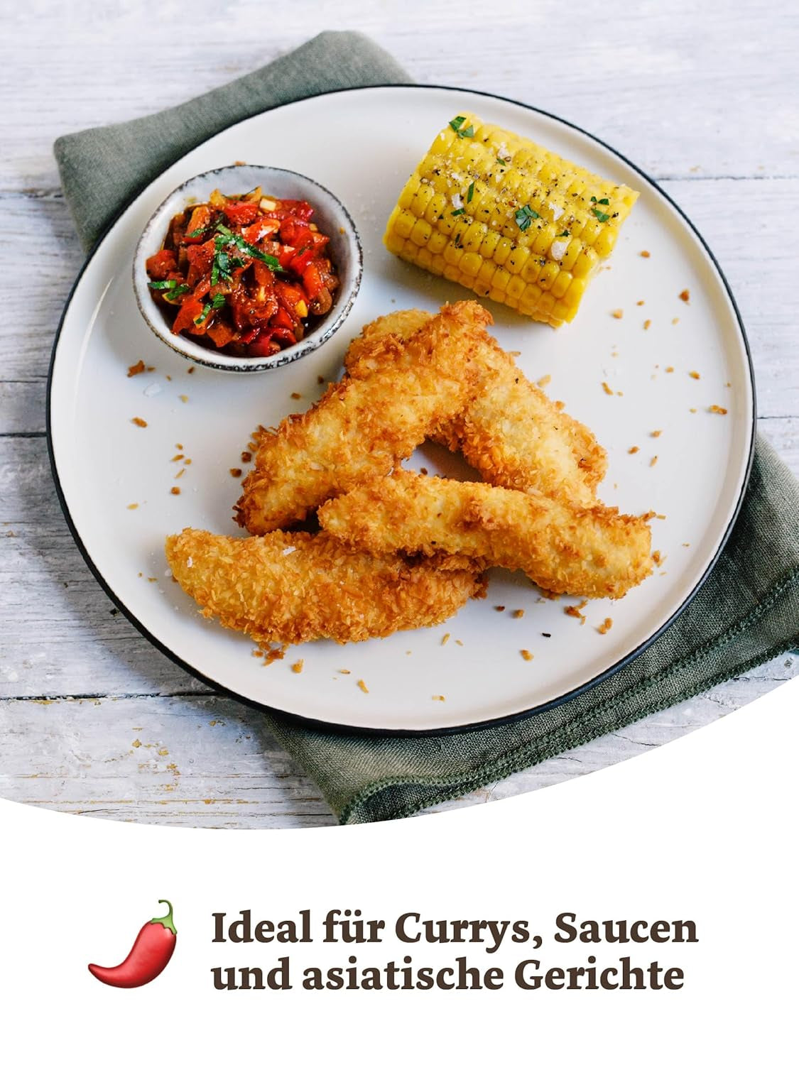 KOTÁNYI Chili Birdseye Pepperoncini Mühle, scharf zum frischen Mahlen, paquete 1 (1 x 27 g)