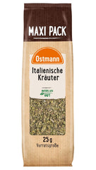 Ostmann Gewürze - Cinturón de cocina italiano | Mediterráneo Kräutermischung zum Würzen von Tomatensauce, Gemüse- und Fleischgerichten | 25 g en Vorteilsbeutel