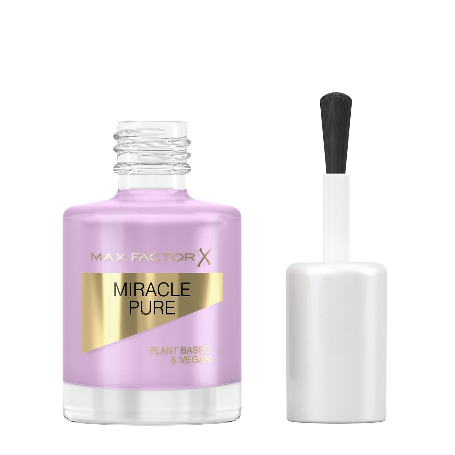 Max Factor Miracle Pure Nail, esmalte de uñas ultrabrillante de color intenso con el brillo de cristales curativos e ingredientes nutritivos, color 430 Bold Jasper