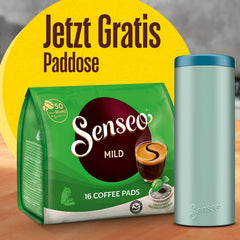 Pads Mild, 10 x 16 Getränke, 160 Kaffee Pods, inklusive  Pad Dose
