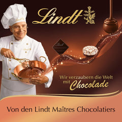 Chocolate Lindt | Caja de praliné criollo | 100g | 9 bombones en 4 deliciosos surtidos, elaborados 100% con cacao fino, sin alcohol | Set de regalo de chocolates
