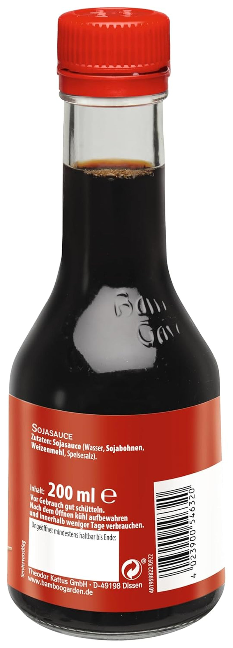 Bamboo Garden - Chinesische Sojasauce, Würzsauce für Fleisch, Geflügel, Gemüse und vieles more, 1 x 200 ml (Verpackungsdesign kann abweichen)