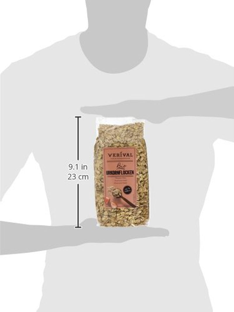 Copos de cereales antiguos Verival, orgánicos, paquete de 6 (6 x 500 g)