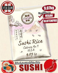 ITA-SAN Calrose / Arroz para sushi, 1 paquete (1 x 9,07 kg)