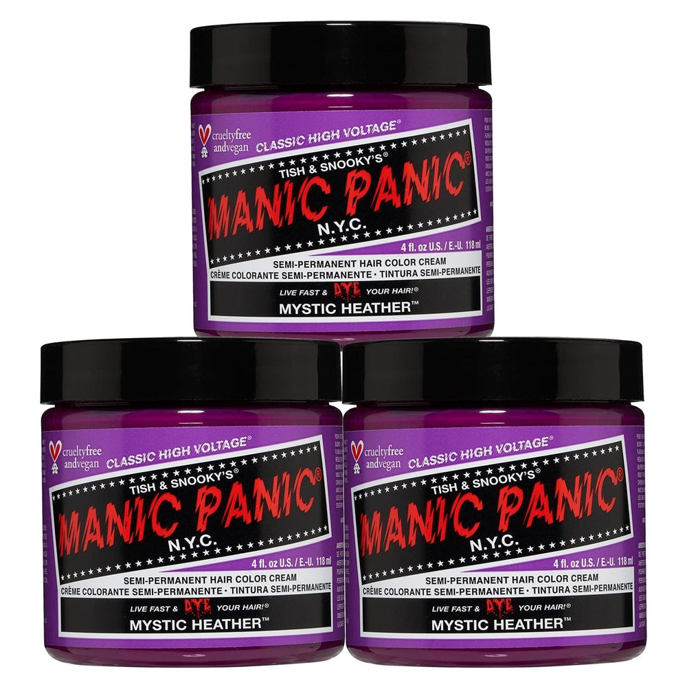 Manic Panic Electric Lizard Classic Cream, vegan, fără cruzime, vopsea de păr verde semipermanentă 118ml