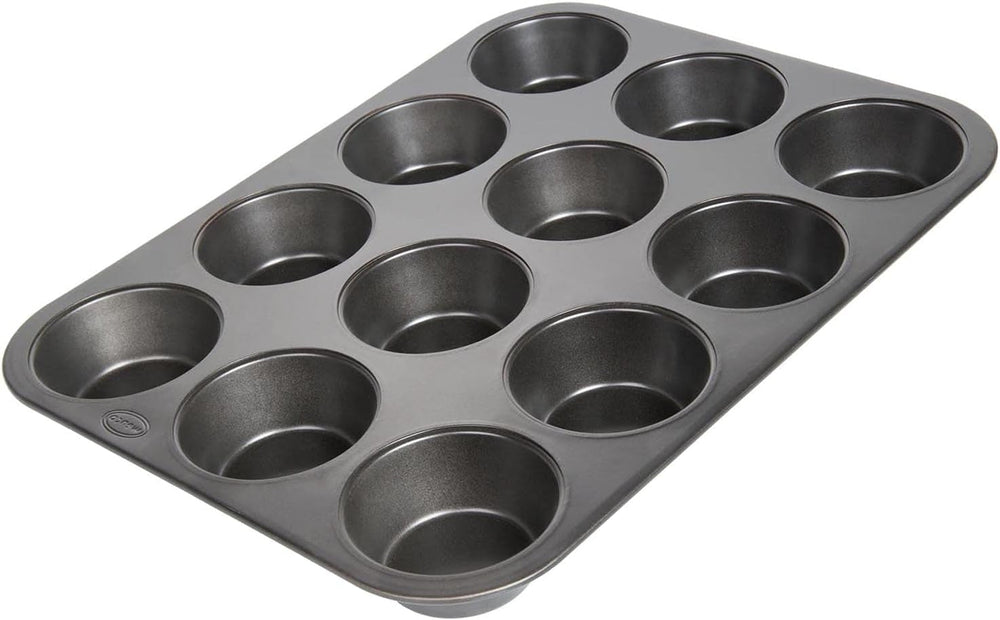 Wenco Muffinform 12Er Antihaft Backblech, Spülmaschinengeeignet, Karbonstahl – Muffinblech Für 12 Muffin – Hitzebeständig Bis 220°C, Schwarz Moldes y bandejas para hornear Naty Shop Versión 2021