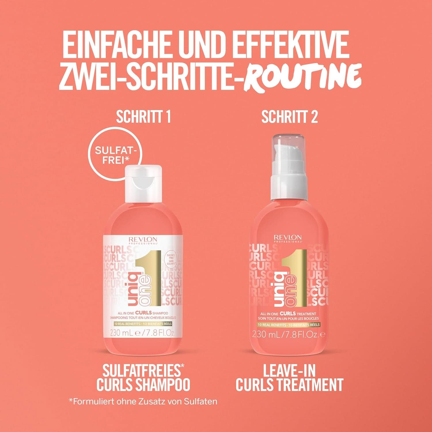 Revlon Professional UniqOne™ Tratamiento Todo En Uno Rizos 230ml Naty Shop Ducha y Baño