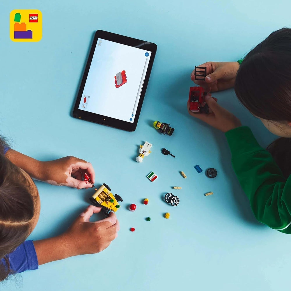 Furgoneta de reparto de pizzas LEGO City vs. Camión de pizza - Jabonera de juguete para niñas y niños a partir de 5 años - Juego de construcción con 2 minifiguras de conductores - Regalo de cumpleaños y vacaciones 60458 Juegos de construcción Besuche den LEGO-Store