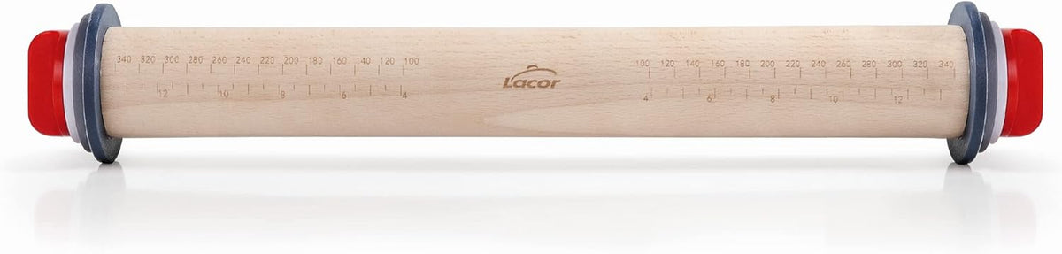 67142 Teigroller Buchenholz 34 cm con Weinring, Holz, marrón, 42 x 6 x 6 cm