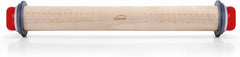 67142 Teigroller Buchenholz 34 cm con Weinring, Holz, marrón, 42 x 6 x 6 cm