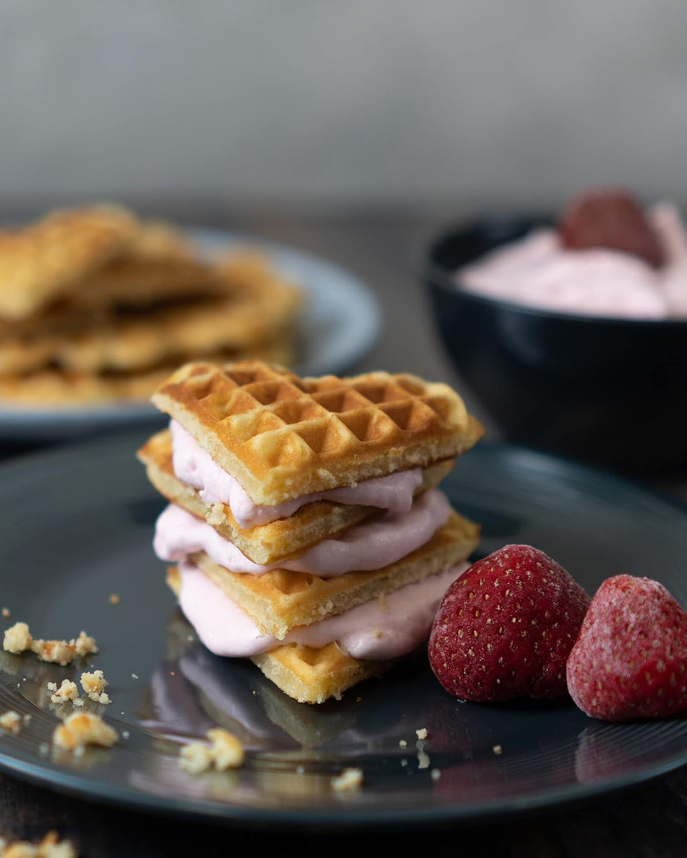 RUF Waffel-Mix, Großpackung, Grundmischung Zur Herstellung Von Waffeln Im Waffeleisen, Für Großküchen, Kantinen, Hotels Und Restaurants, 1 X 2500G Mezcla para hornear y cocinar Naty Shop