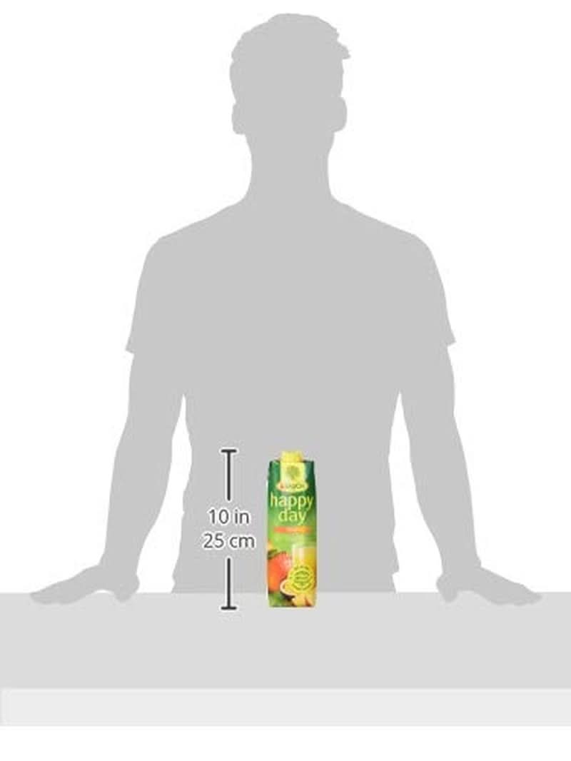 Rauch Feliz Día Mango | Bebida refinada con maracuyá | Mucha vitamina C | 6 x 1 litro, Tienda Tetra Prisma Naty