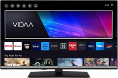 Televizor inteligent JVC VIDAA LT-32VDF5455 de 32 de inci, televizor Full HD, televizor HDR cu tuner triplu integrat, televizor LED negru