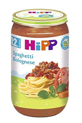 Hipp Espaguetis Boloñesa, 6 x 250 gramos Madre e Hijo Naty Shop