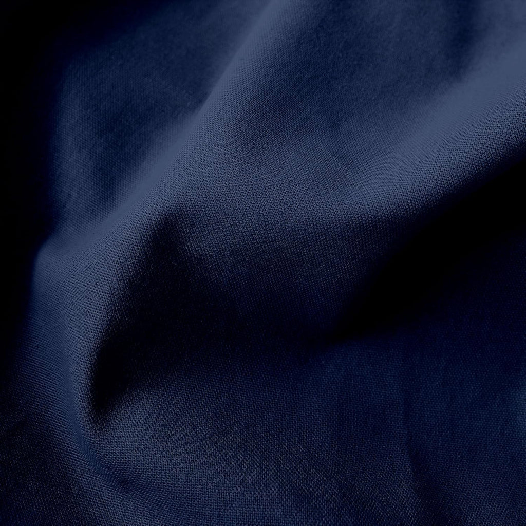 Enjoy Home - Colecția Panama - Plapumă cu 4 ciucuri de iută - 100% bumbac - Certificat Oeko-Tex - 90 X 190 Cm - Culoare: Albastru marin Plapumi si pilote Naty Shop