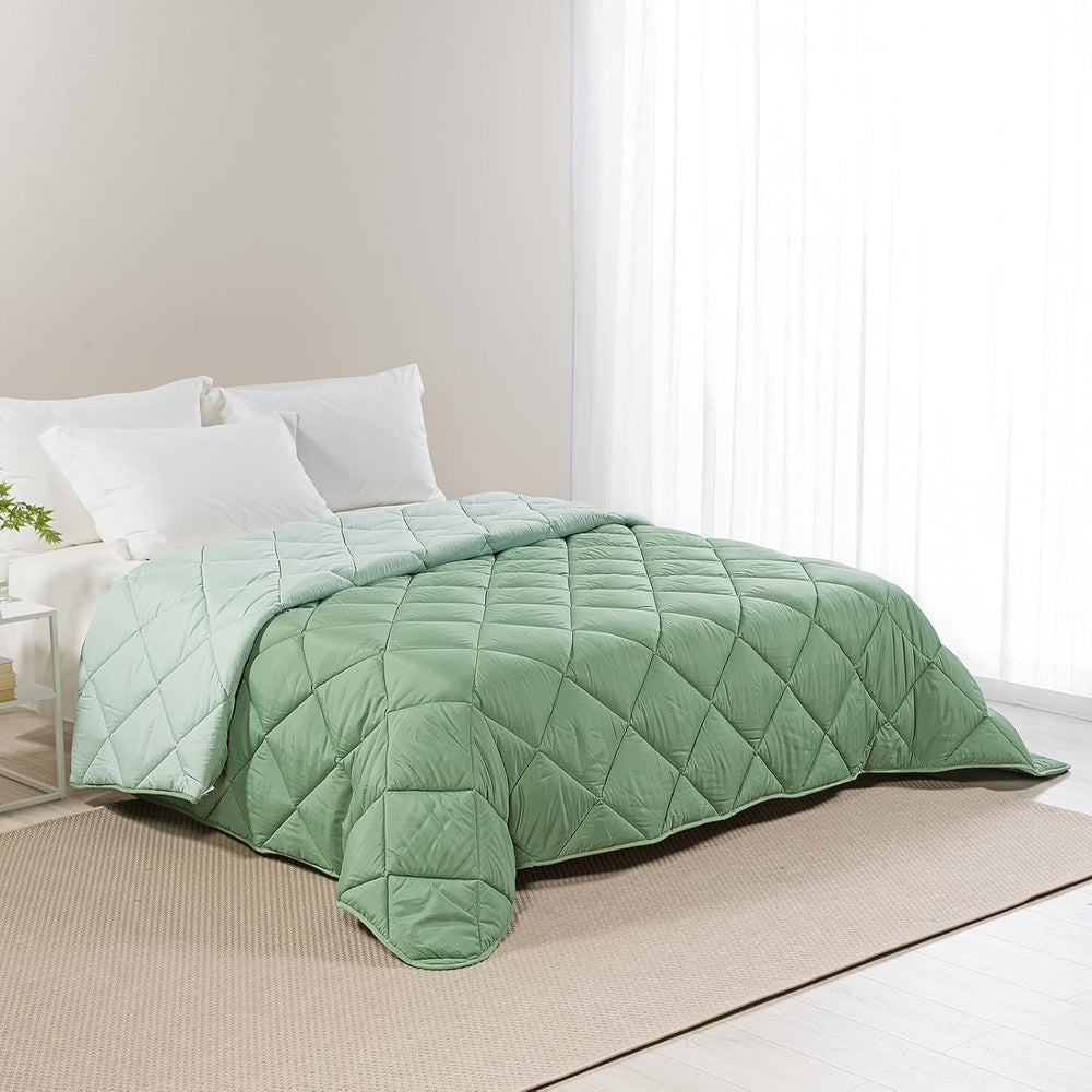 Caleffi Edredón Cama Matrimonio Invierno 260 X 265 Cm Microfibra Cama Matrimonio Invierno Suave Cómodo Acolchado Durable Lavable Hipoalergénico Edredón Made in Naty Shop Edredones y Edredones