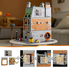 LEGO Marvel Sanctum Sanctorum Juego de construcción modular de 3 pisos con minifiguras de Doctor Strange y Iron Man Avengers: Endgame Toy House Fan Coleccionable Decoración de gran salón 76218 Juegos de construcción Besuche den LEGO-Store