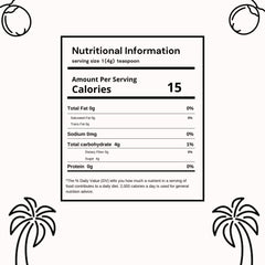 SVATV Azúcar moreno de palma en polvo, 227 gramos Edulcorantes Naty Shop