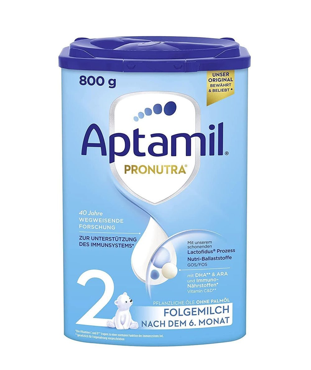 Aptamil Pronutra PRE - Lapte inițial de la naștere, cu DHA, doar lactoză, fără ulei de palmier, mâncare pentru copii, lapte praf, 800 grame Mama si Copilul Naty Shop 800 grame Aptamil Pronutra 2
