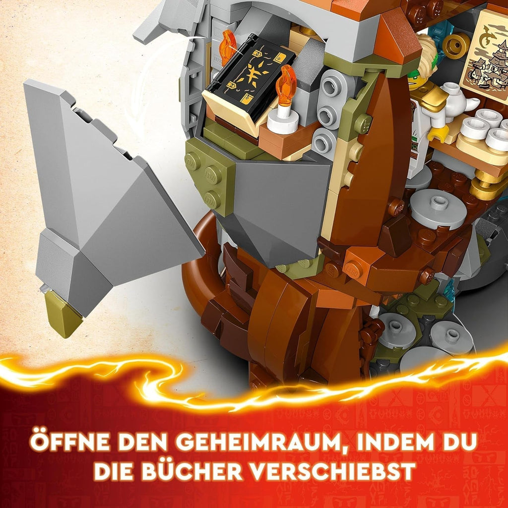 Jucărie LEGO NINJAGO Dragon Stone Temple Dragon cu 6 figuri Ninja, set mare de construit, jucat și expus, cadou de ziua de naștere pentru băieți și fete 13+ 71819 Seturi de constructie Besuche den LEGO-Store