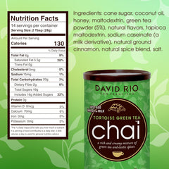 David Rio - Tortoise Green Chai, cutie de carton (1 x 398 g)